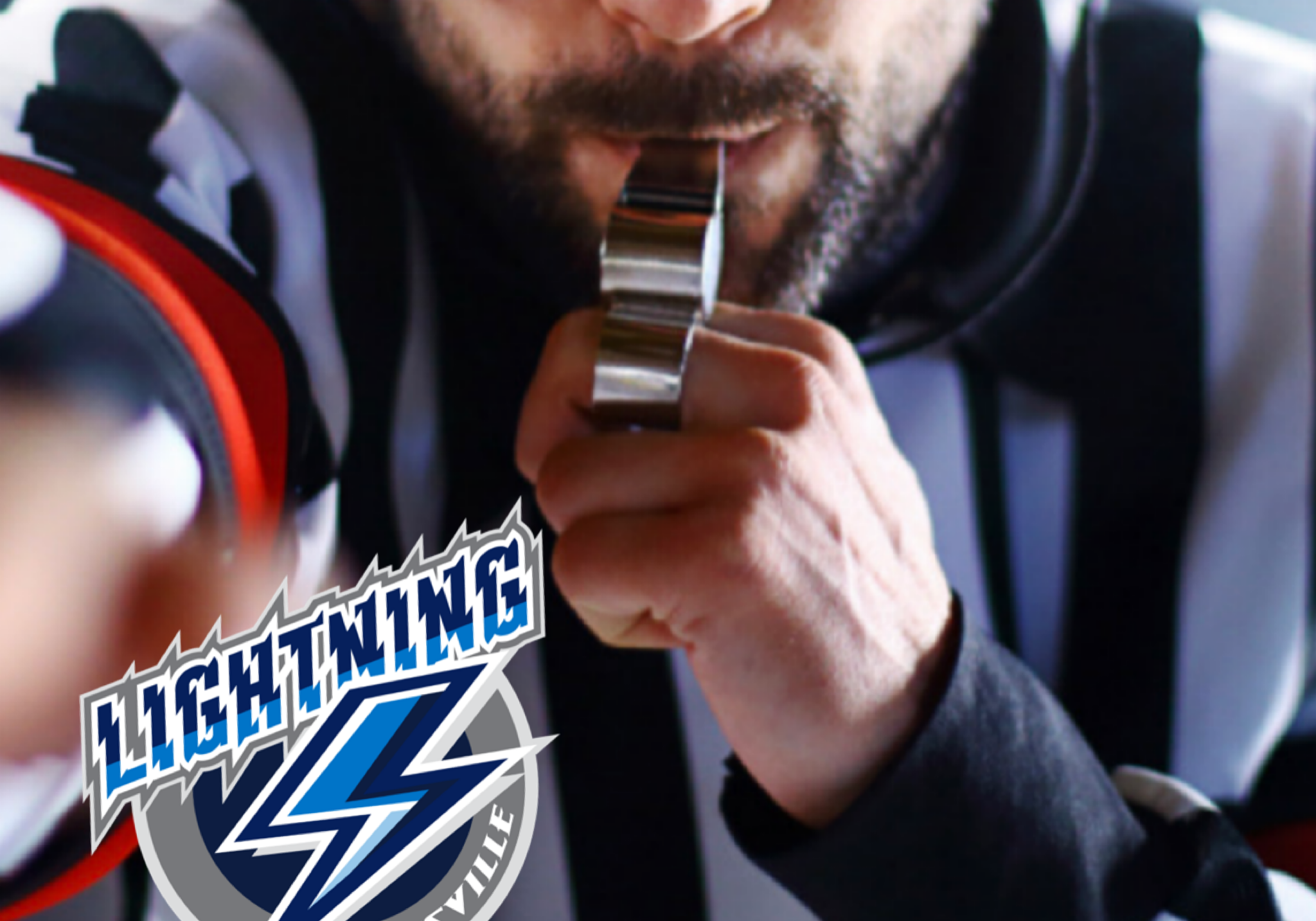 Lewisville Lightning peewee hockey team